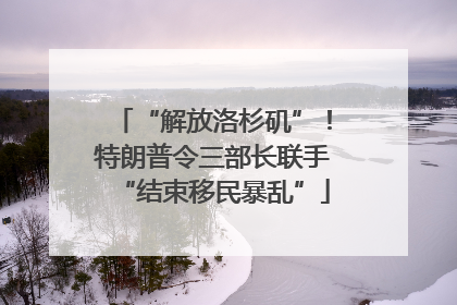 “解放洛杉矶”！特朗普令三部长联手“结束移民暴乱”