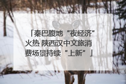秦巴腹地“夜经济”火热 陕西汉中文旅消费场景持续“上新”