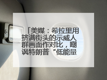 美媒：希拉里用挤满街头的示威人群画面作对比，嘲讽特朗普“低能量”阅兵式观众少