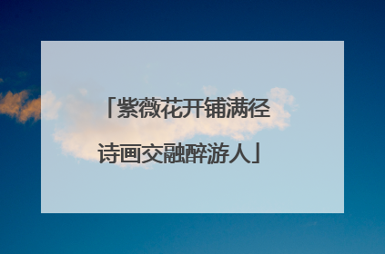 紫薇花开铺满径 诗画交融醉游人