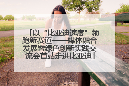 以“比亚迪速度”领跑新赛道——媒体融合发展暨绿色创新实践交流会首站走进比亚迪