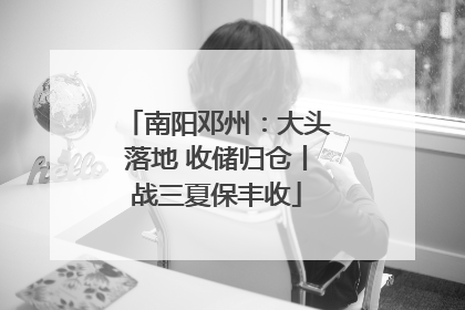 南阳邓州：大头落地 收储归仓丨战三夏保丰收