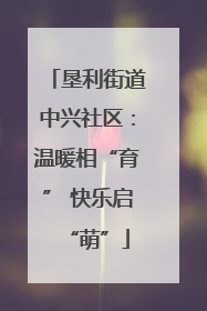 垦利街道中兴社区：温暖相“育” 快乐启“萌”
