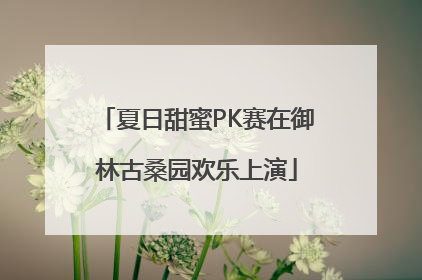 夏日甜蜜PK赛在御林古桑园欢乐上演