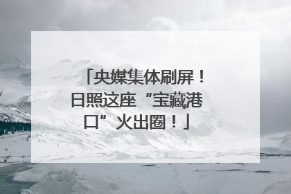 央媒集体刷屏！日照这座“宝藏港口”火出圈！