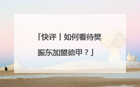 快评丨如何看待樊振东加盟德甲？