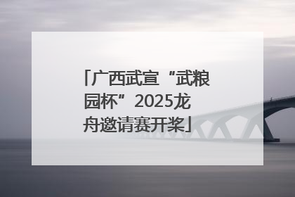 广西武宣“武粮园杯”2025龙舟邀请赛开桨