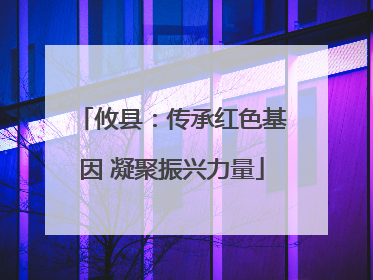 攸县：传承红色基因 凝聚振兴力量