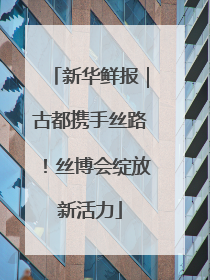 新华鲜报｜古都携手丝路！丝博会绽放新活力
