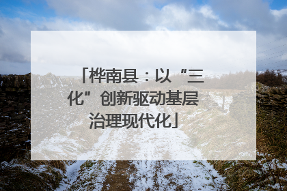 桦南县：以“三化”创新驱动基层治理现代化
