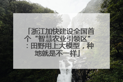 浙江加快建设全国首个“智慧农业引领区”：田野用上大模型，种地就是不一样