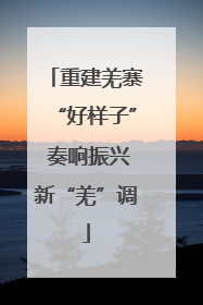 重建羌寨“好样子” 奏响振兴新“羌”调