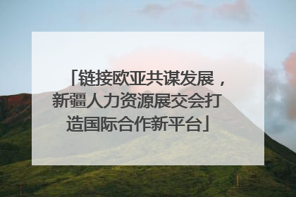 链接欧亚共谋发展，新疆人力资源展交会打造国际合作新平台