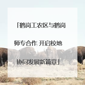 鹤岗工农区与鹤岗师专合作 开启校地协同发展新篇章