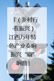 （乡村行·看振兴）江西万年特色产业奏响振兴“椒”响曲