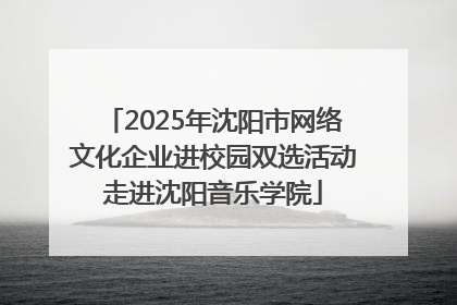2025年沈阳市网络文化企业进校园双选活动走进沈阳音乐学院